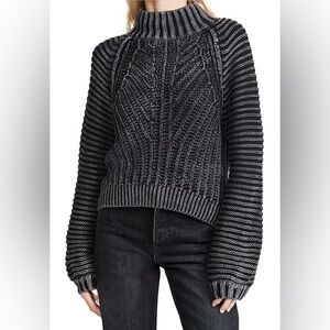 Free People Sweetheart Sweater in Black size Small